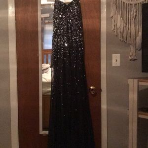 Strapless prom dress